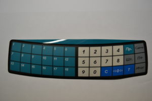 пленочная клавиатура Штрих М III