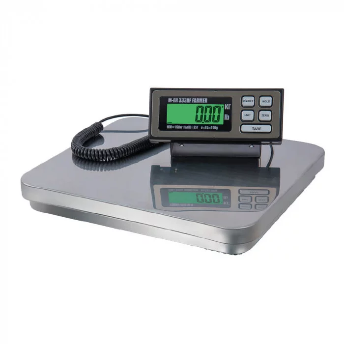 Фасовочные напольные весы M-ER 333 AF “FARMER” RS-232 LCD